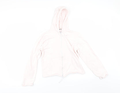 Evita Girls Pink   Full Zip Hoodie Size 14 Years