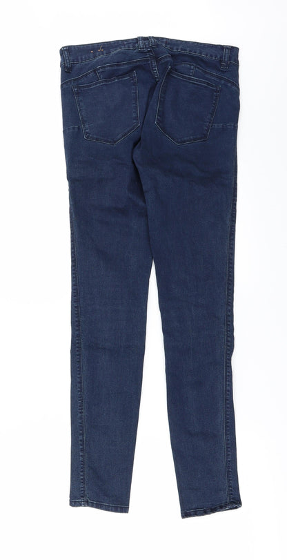 j.jeans Womens Blue  Denim Skinny Jeans Size 10 L29 in