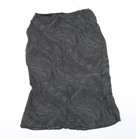 F&F Womens Black Polka Dot  A-Line Set Size 38 in