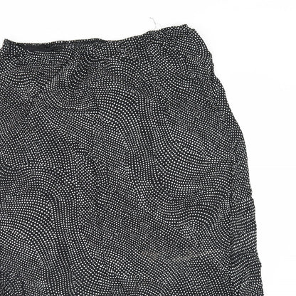 F&F Womens Black Polka Dot  A-Line Set Size 38 in