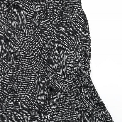 F&F Womens Black Polka Dot  A-Line Set Size 38 in