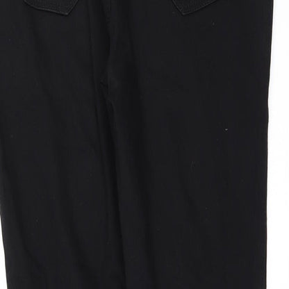 Denim & Co. Womens Black  Denim Jegging Jeans Size 10 L30 in