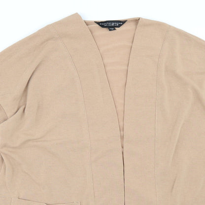 Dorothy Perkins Womens Beige   Cardigan Jumper Size 8
