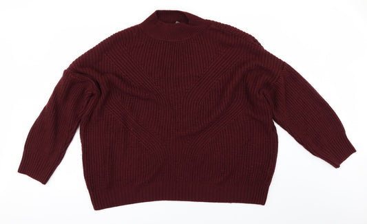 Primark Womens Red   Pullover Jumper Size XL