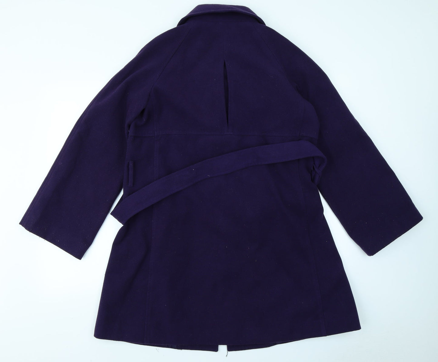 Womens UK Size 12 TG Purple Overcoat