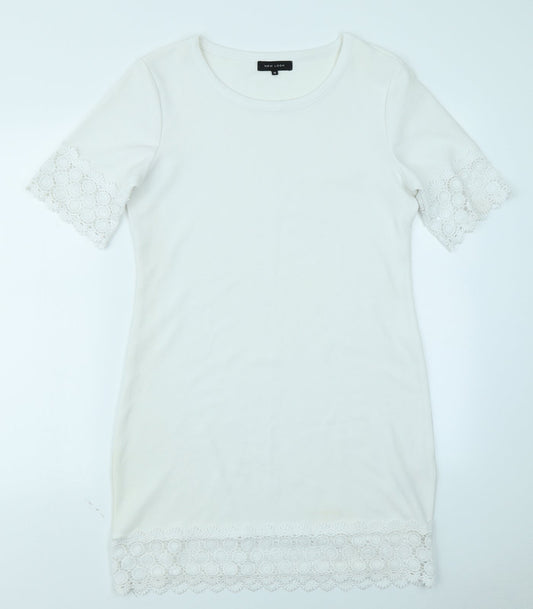 New Look Womens White   A-Line  Size 10
