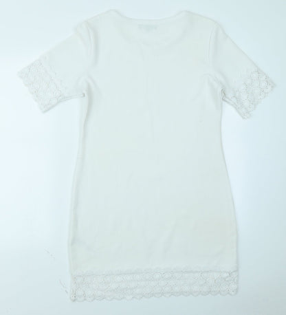 New Look Womens White   A-Line  Size 10