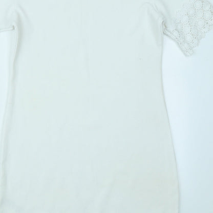 New Look Womens White   A-Line  Size 10