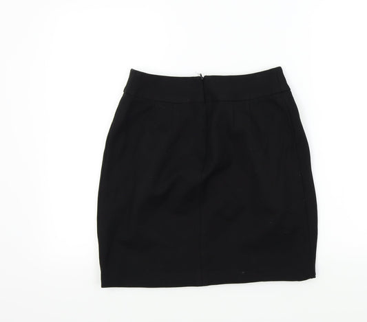 Monsoon Womens Black   A-Line Skirt Size 8