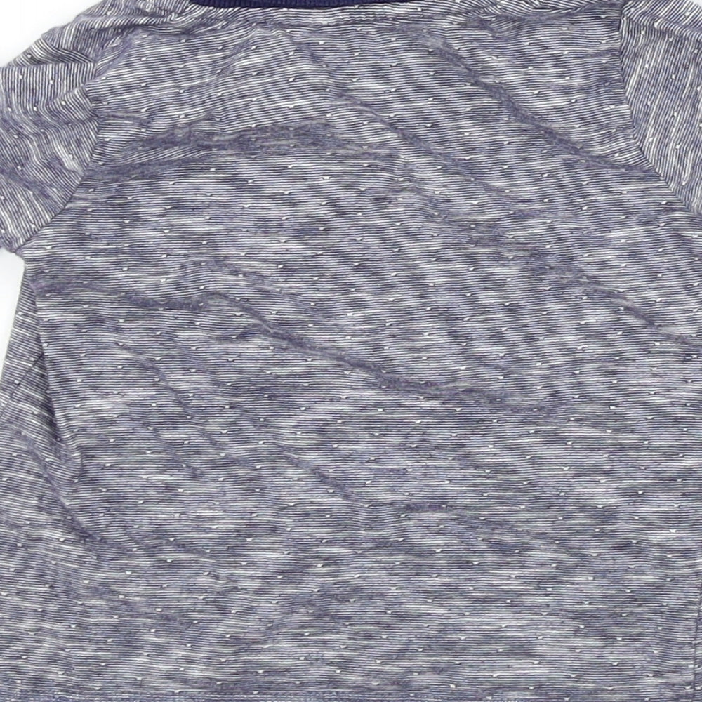 George Baby Blue Colourblock  Basic T-Shirt Size 6-9 Months