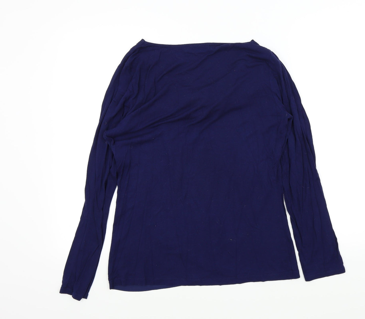 Paraphrase Womens Blue Colourblock  Basic T-Shirt Size M