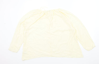 George Womens Beige   Basic Blouse Size 16