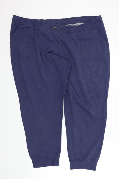 George Mens Blue   Jogger Trousers Size 24 in L28 in