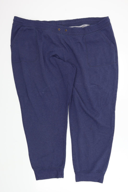 George Mens Blue   Jogger Trousers Size 24 in L28 in