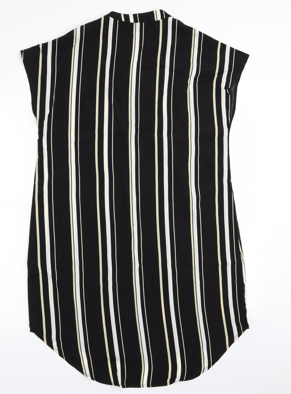 SheIn Womens Black Striped  A-Line  Size 12
