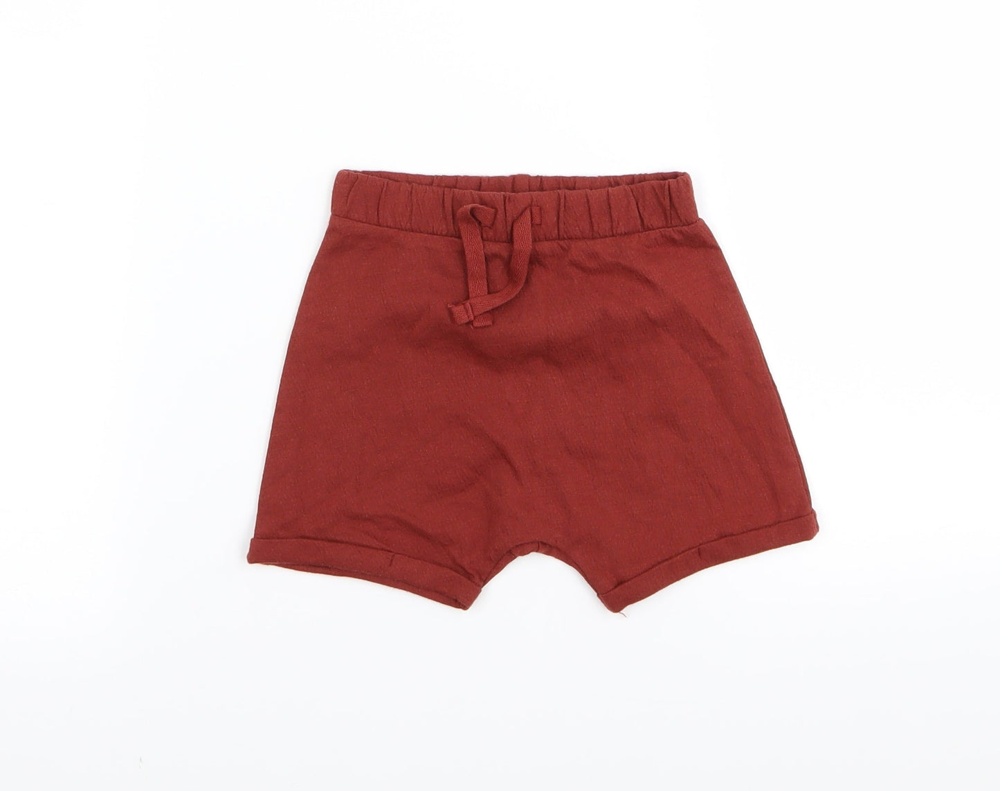 Asda George Boys Brown   Capri Trousers Size 9-12 Months  - SHORTS