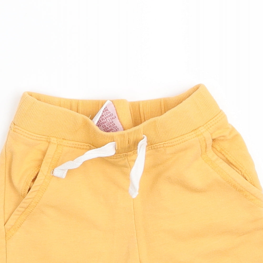 Preworn Boys Orange   Capri Trousers Size 12-18 Months  - shorts