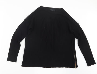 Atmosphere Womens Black  Knit Pullover Jumper Size 10