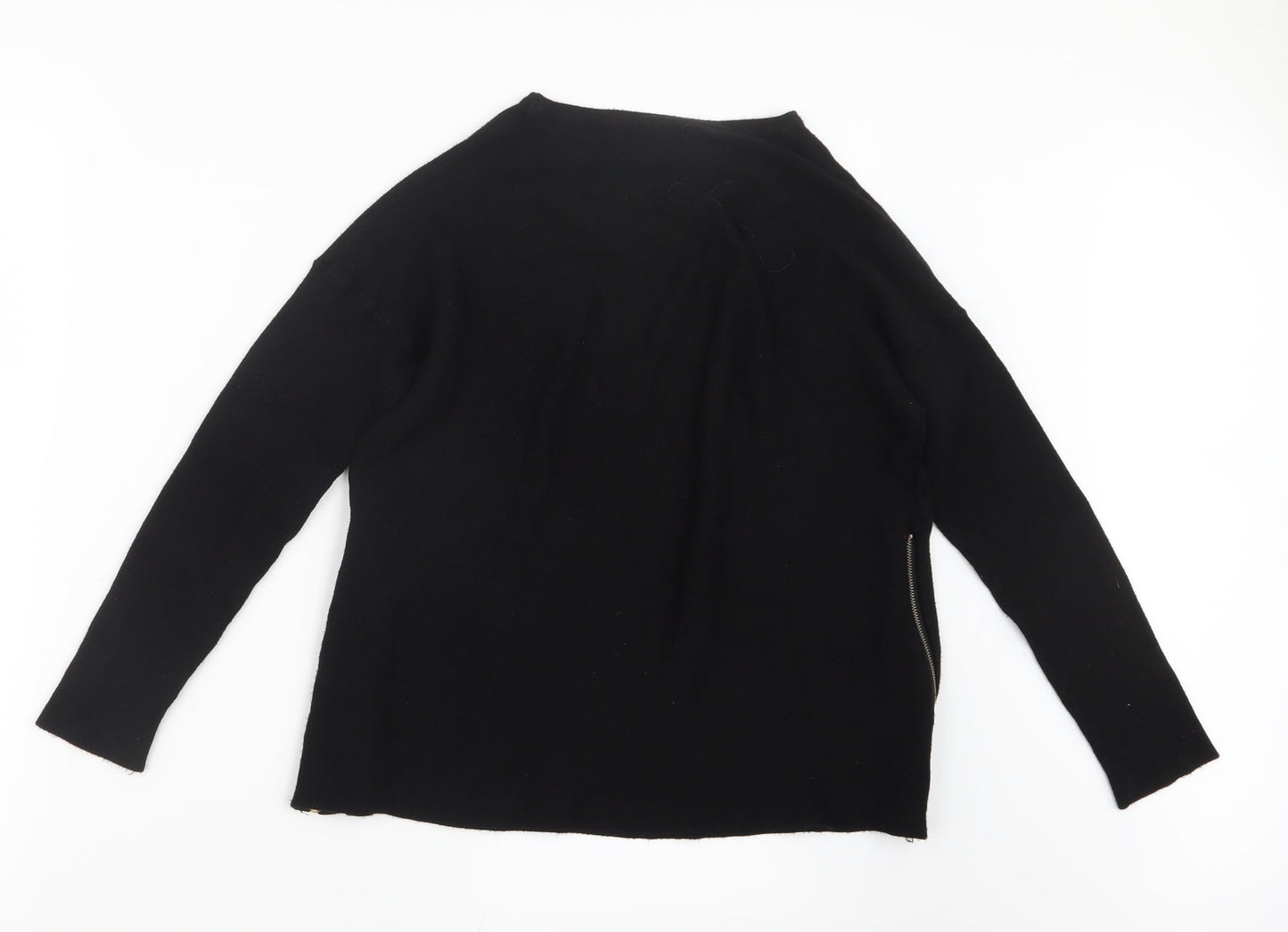 Atmosphere Womens Black  Knit Pullover Jumper Size 10