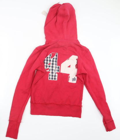 Fred in Boston Womens Pink   Pullover Hoodie Size XS