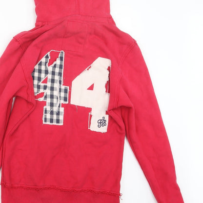 Fred in Boston Womens Pink   Pullover Hoodie Size XS