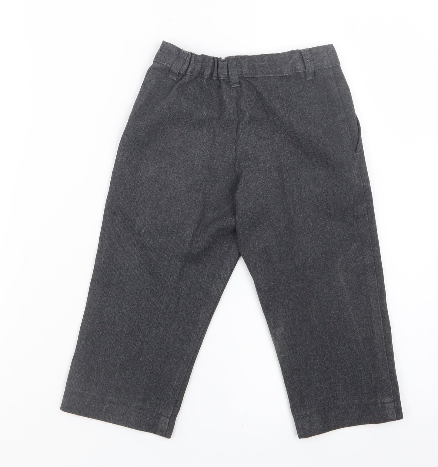 George Boys Grey   Cargo Trousers Size 3-4 Years