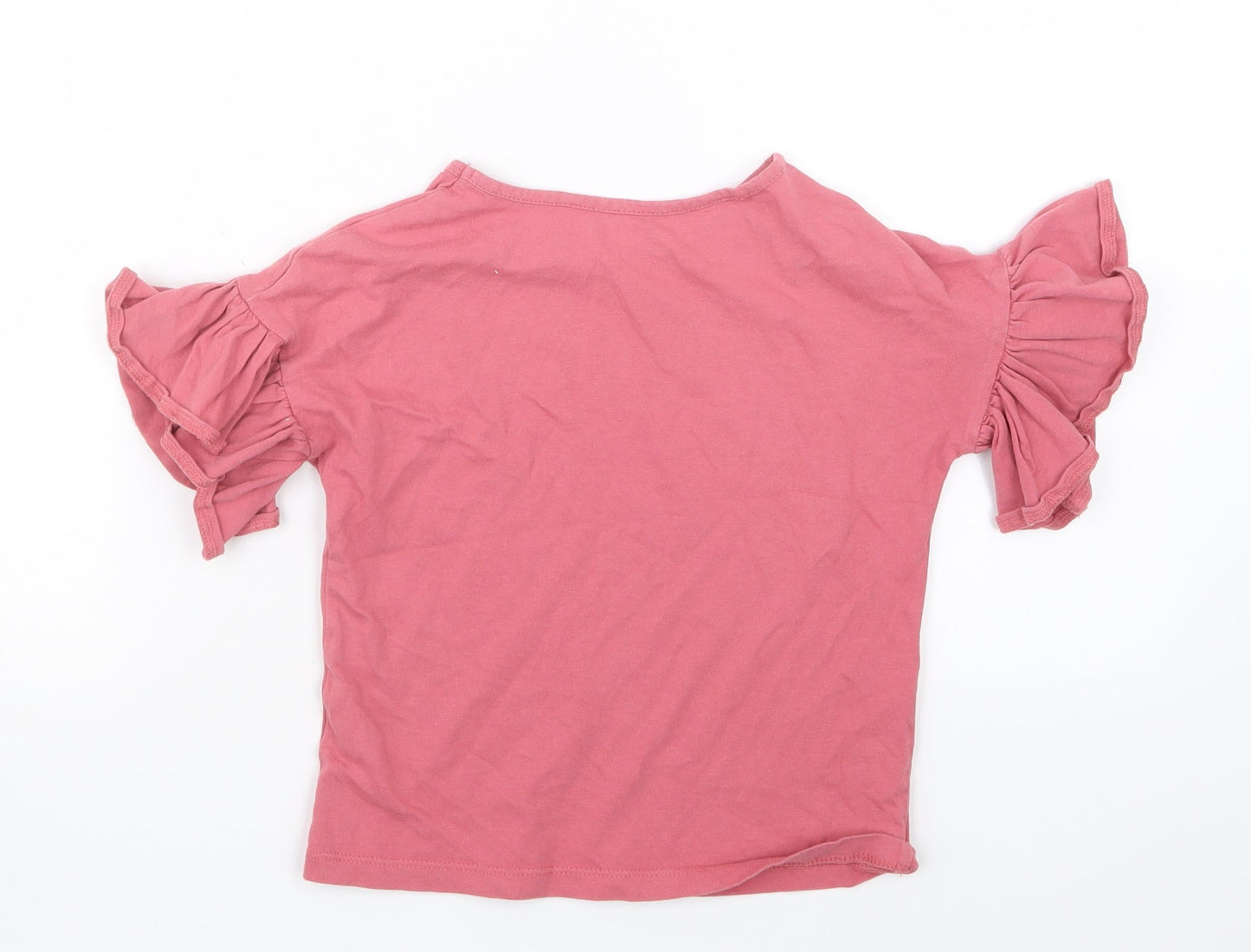 Outfit Girls Pink   Basic T-Shirt Size 6 Years