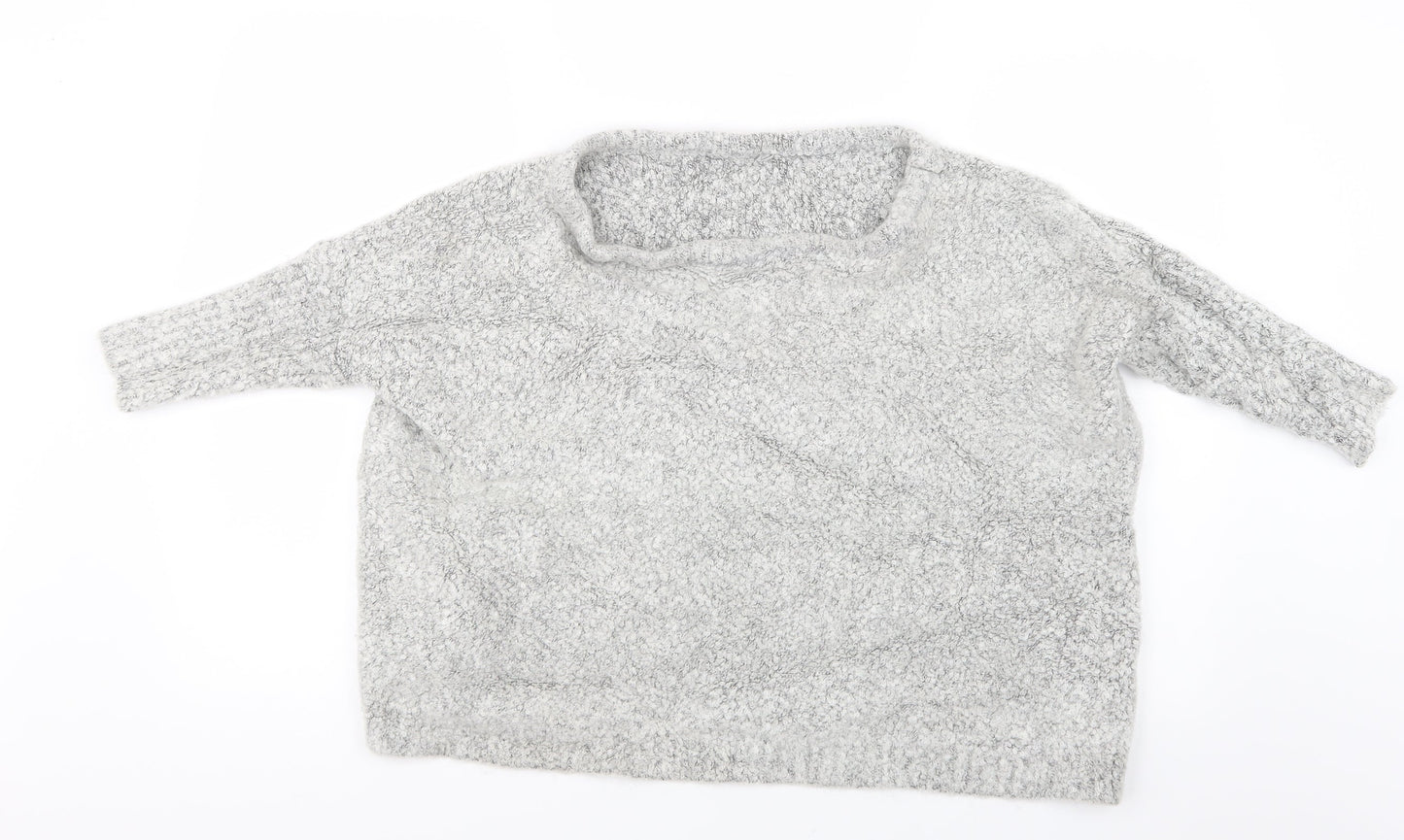 SheIn Womens Grey  Knit Pullover Jumper Size XL  - Curve