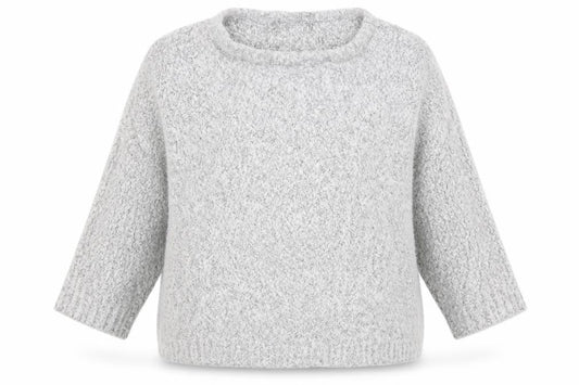 SheIn Womens Grey  Knit Pullover Jumper Size XL  - Curve