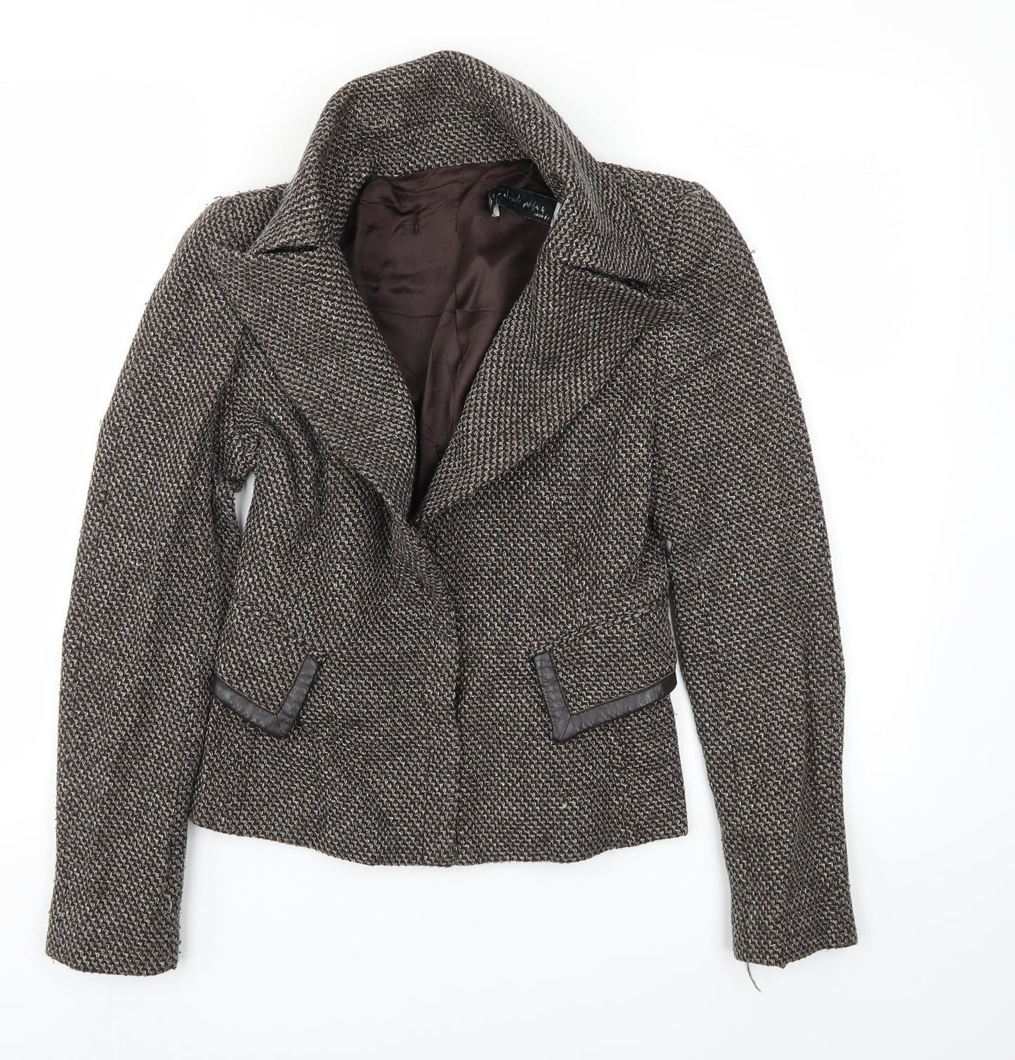 Zara Womens Brown   Jacket Blazer Size S