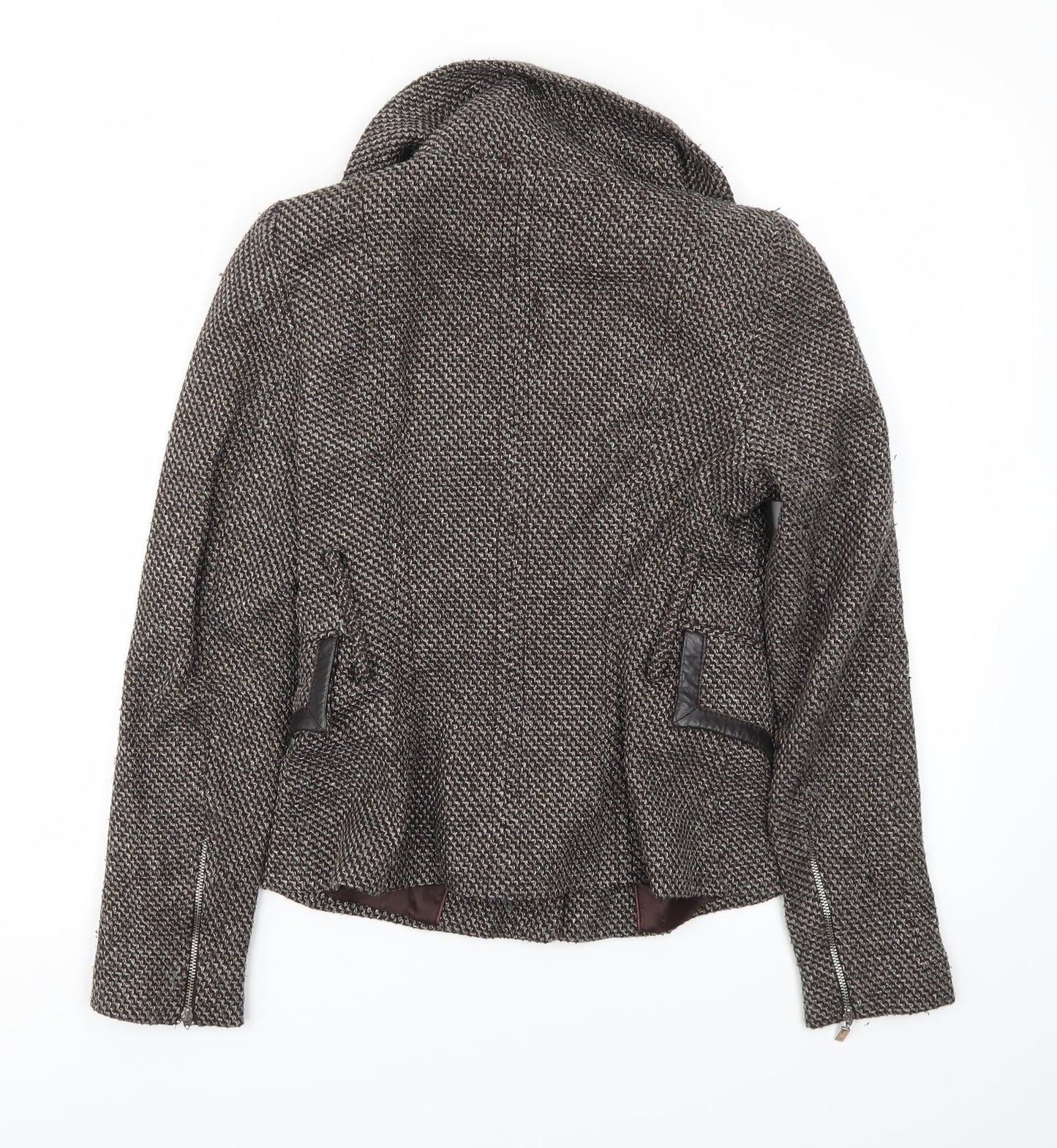 Zara Womens Brown   Jacket Blazer Size S