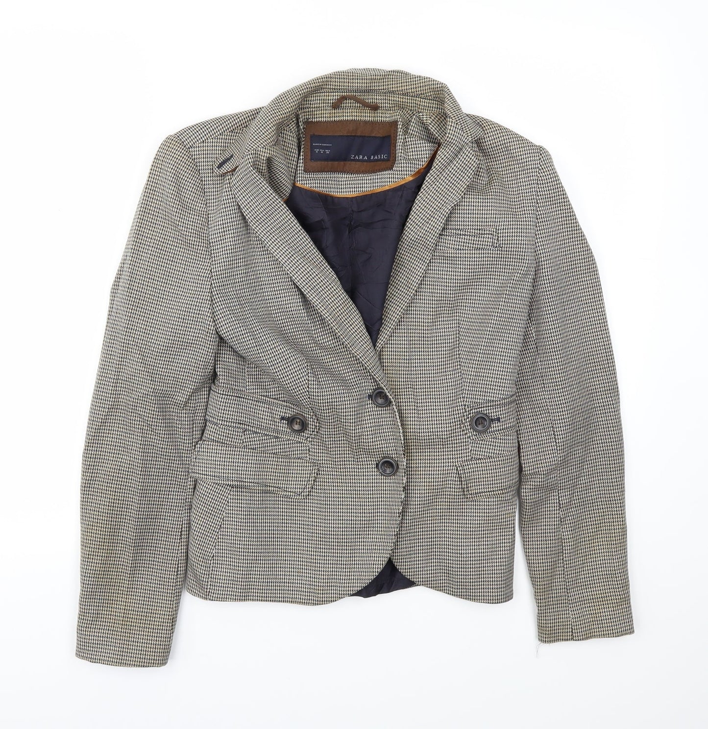 Zara Womens Brown   Jacket Blazer Size M