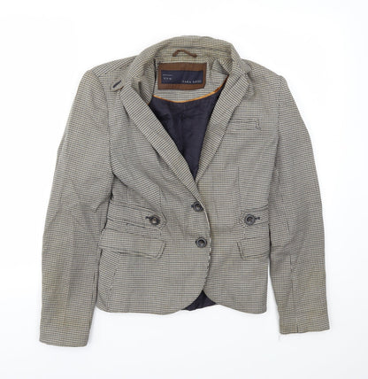 Zara Womens Brown   Jacket Blazer Size M