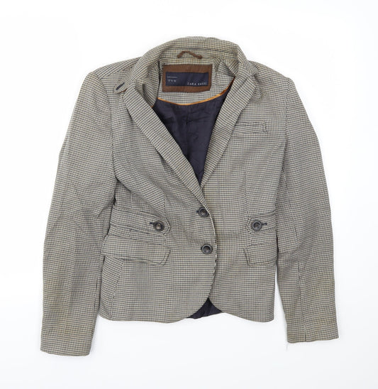 Zara Womens Brown   Jacket Blazer Size M