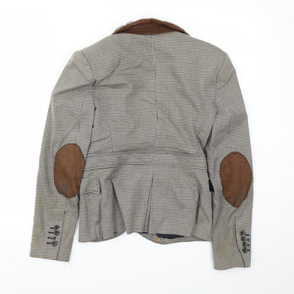 Zara Womens Brown   Jacket Blazer Size M