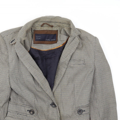 Zara Womens Brown   Jacket Blazer Size M