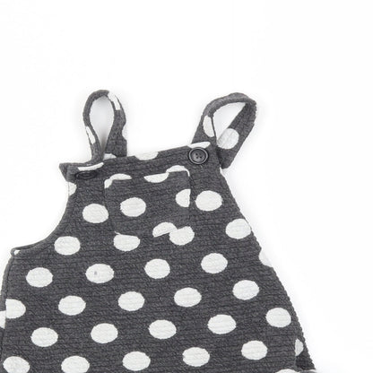 George Girls Grey Polka Dot  Fit & Flare  Size 2 Years