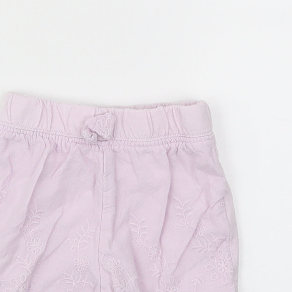 Primark Girls Purple   Capri Trousers Size 3-6 Months