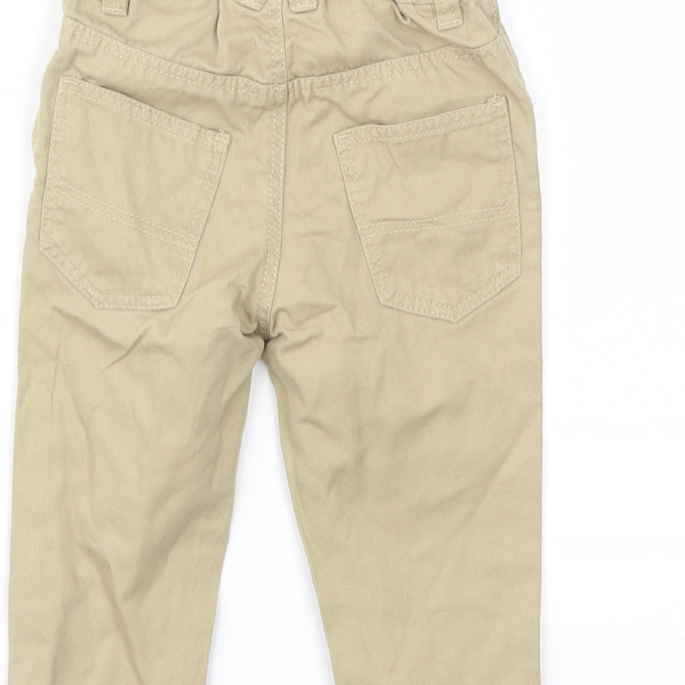 H&M Boys Beige   Capri Jeans Size 6-9 Months