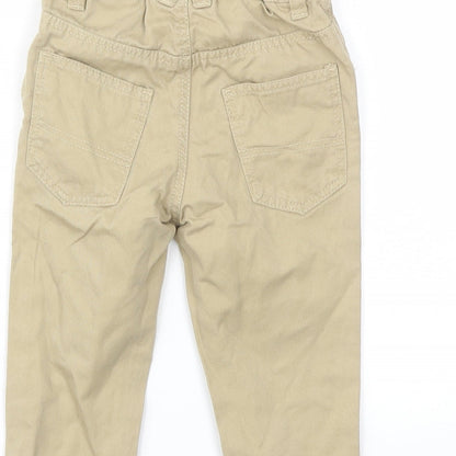 H&M Boys Beige   Capri Jeans Size 6-9 Months