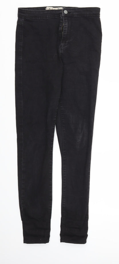 DENIM &CO  Womens Black   Skinny Jeans Size 10 L29 in