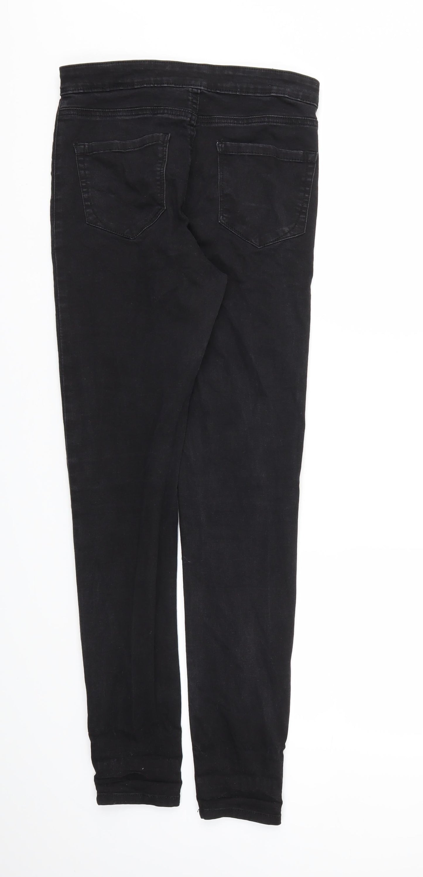 DENIM &CO  Womens Black   Skinny Jeans Size 10 L29 in