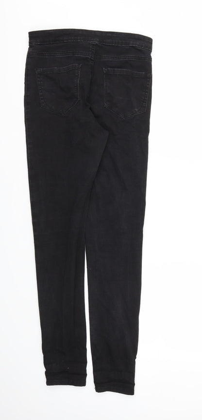 DENIM &CO  Womens Black   Skinny Jeans Size 10 L29 in