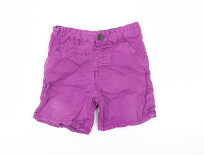 TU Boys Purple   Capri Trousers Size 12-18 Months