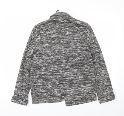 New Look Womens Grey   Jacket Blazer Size 10