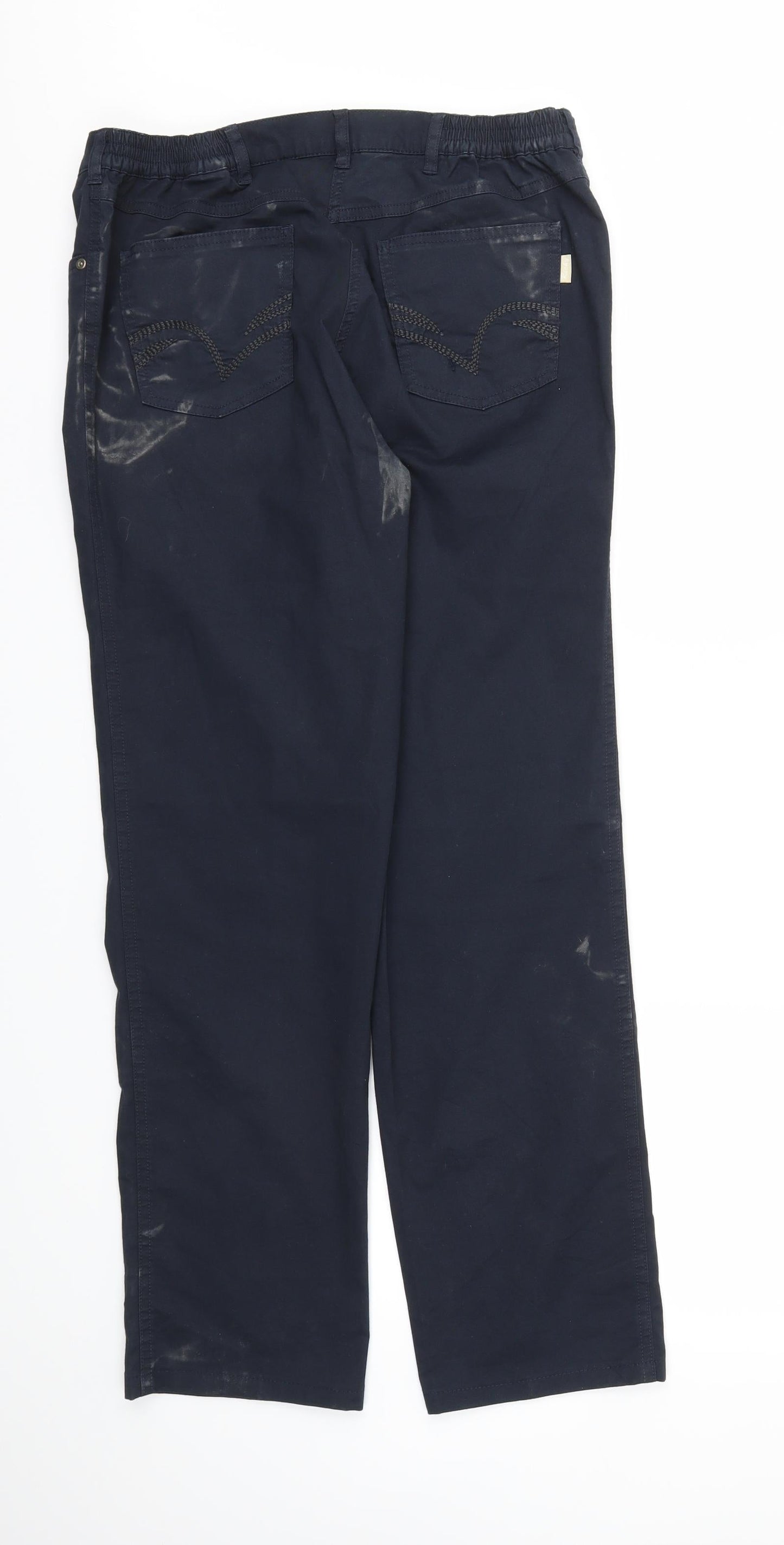 RICHY  Womens Blue   Trousers  Size 14 L30 in