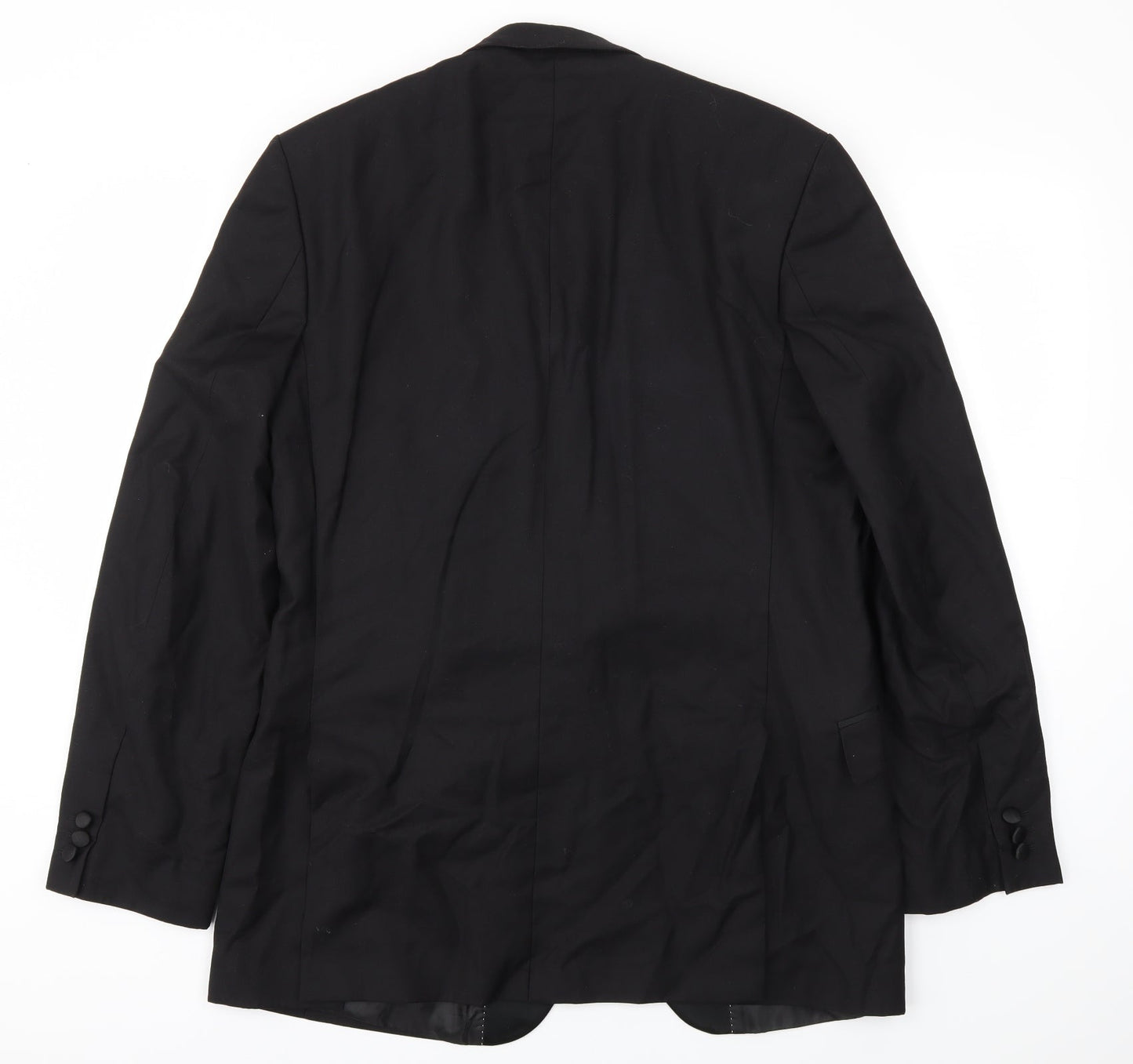 Mens UK Size 42 Burton Regular Black Suit Jacket