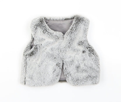 George Girls Grey   Cape Jumper Size 0-3 Months