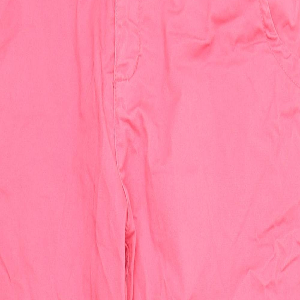 Womens UK Size 18 Preworn Regular Fit  Pink Trousers