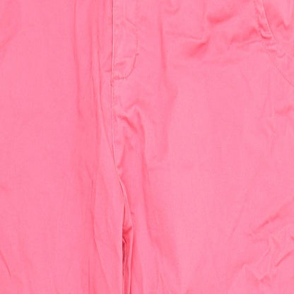 Womens UK Size 18 Preworn Regular Fit  Pink Trousers